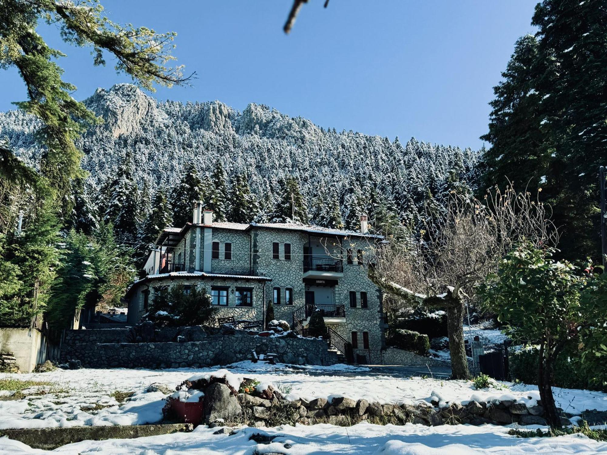 Hotel Katafigio Eláti Exterior foto